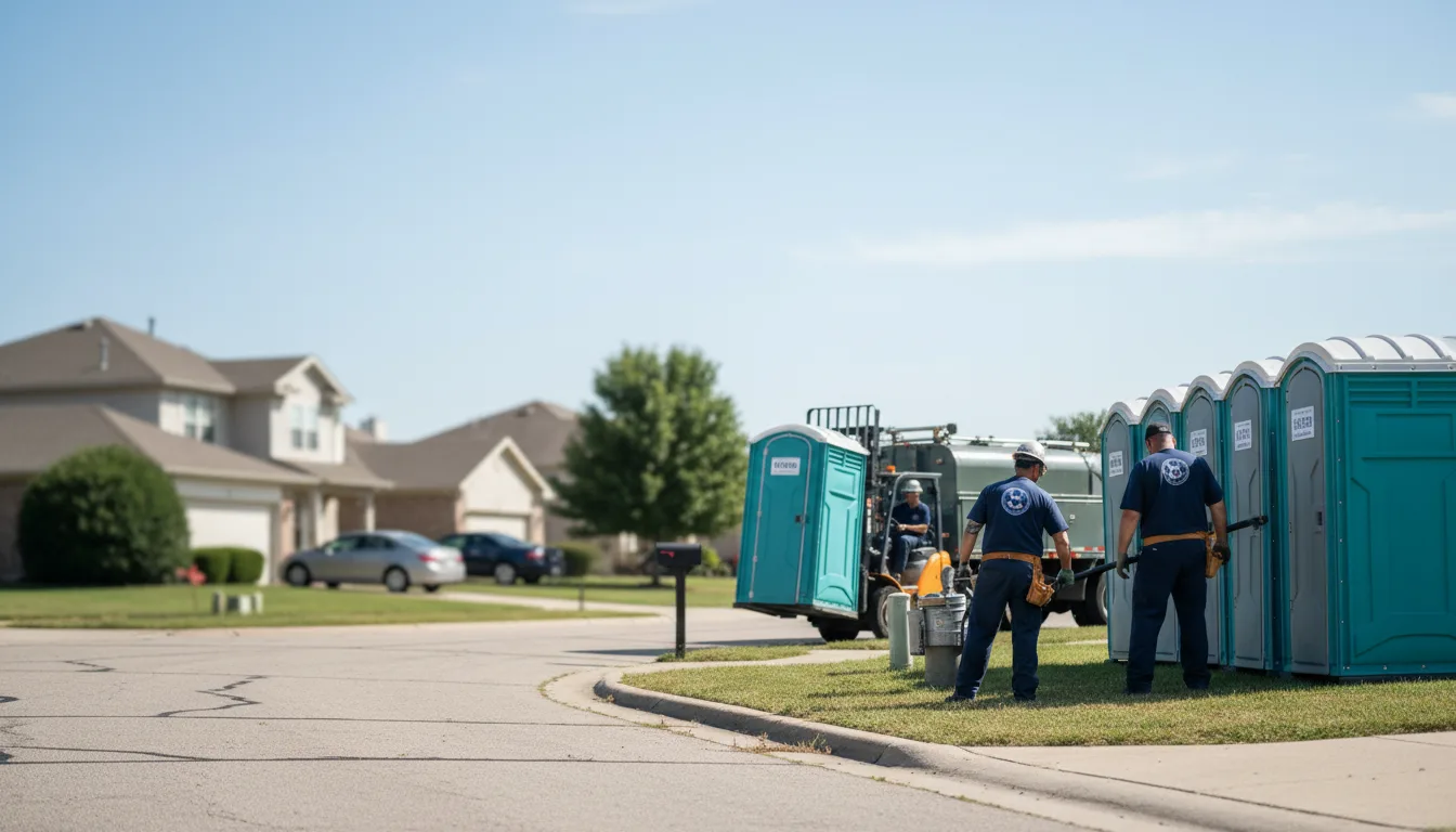 Porta Potty Rental in Derby, KS near me